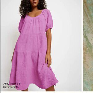 NWT Nation LTD Mindy Midi Gauze Dress Size L